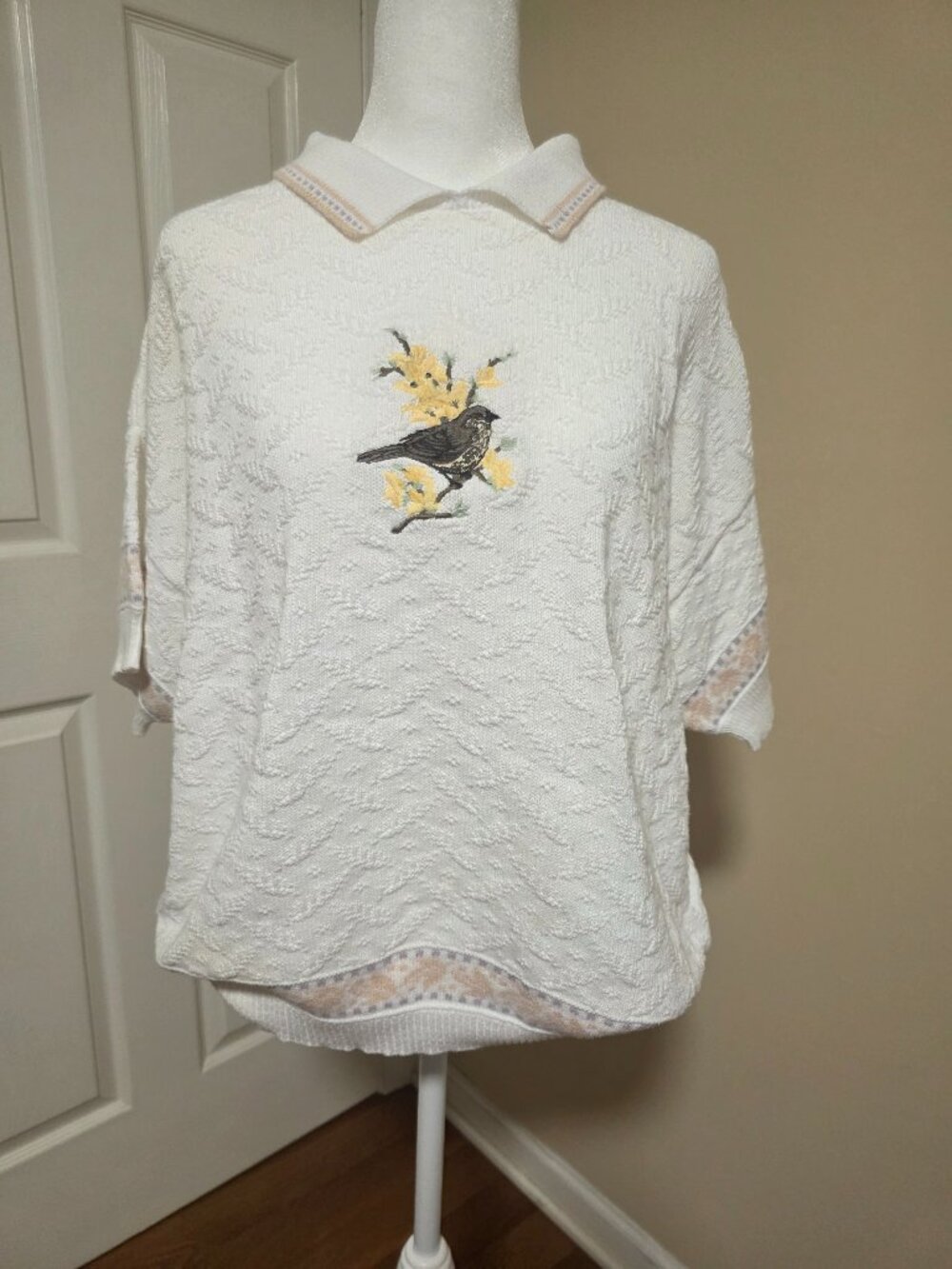 Chelsea Gardens Vintage Knit Sweater Women’s XL